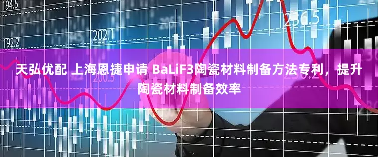 天弘优配 上海恩捷申请 BaLiF3陶瓷材料制备方法专利，提升陶瓷材料制备效率